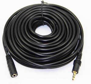 Comprar Cable Jack 3.5 Macho a Jack 3.5 Hembra de 10 m Online - Sonicolor