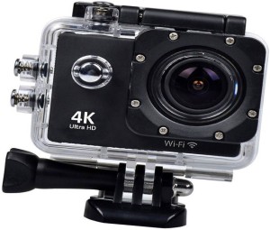 callie 4k camera with high-tech v3+ sony 179 sensor, 170â° wide-angle lens sports and action camera(black, 12 mp)