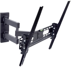 Maxcart LCD LED TFT PLASMA Dual Arm TV Wall Mount 180° Rotatable LED Bracket for Screen Size 26-55'' Full Motion TV Mount