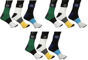 YJ FASHION Men & Women Printed Mid-Calf/Crew