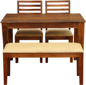 The Attic Solid Wood 4 Seater Dining Set