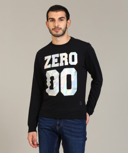 Flying Machine Full Sleeve Printed Men's Sweatshirt