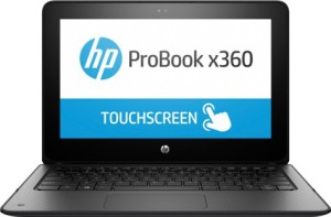 HP ProBook x360 11 G1 EE Notebook PC Celeron Dual Core - (4 GB/128 GB SSD/Windows 10 Pro) 1FY91UT 2 in 1 Laptop(11.6 inch, Black, 1.44 kg, With MS Office)
