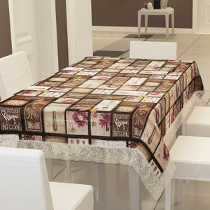 E-Retailer Checkered 6 Seater Table Cover