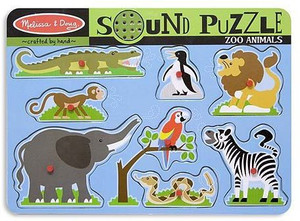 Melissa and doug puzzles sale for 1 year old