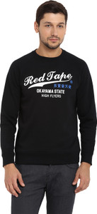 Red Tape Full Sleeve Printed Men Sweatshirt