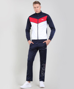 Fila Solid Men s Track Suit Best Price 