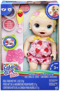 Baby alive sales doll super snacks