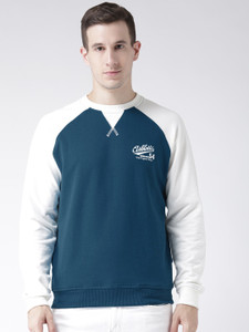 Club York Full Sleeve Colorblock Men's Sweatshirt