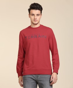 Indian Terrain Full Sleeve Printed Men's Sweatshirt