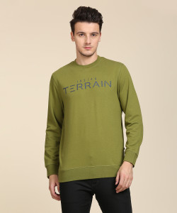 Indian Terrain Full Sleeve Printed Men's Sweatshirt