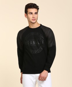 Wrangler Full Sleeve Printed Men's Sweatshirt