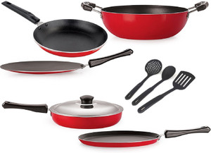 Omic Classic Range Best Quality Non Stick Cookware Gift Set (Pack Of 6) Cookware Set
