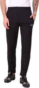 Killer Solid Men Black, Red Track Pants