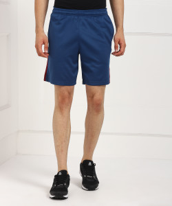 REEBOK Solid Men's Blue Sports Shorts