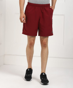 REEBOK Solid Men Maroon Sports Shorts