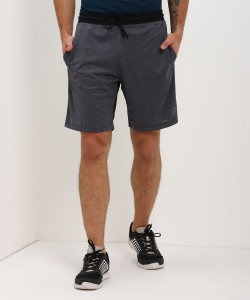 REEBOK Solid Men's Grey Sports Shorts
