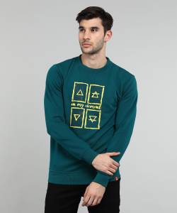 Wildcraft Full Sleeve Printed Men Sweatshirt