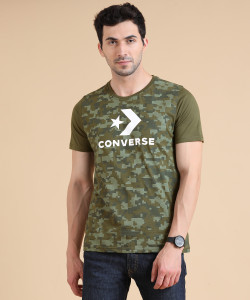 Converse camo store t shirt