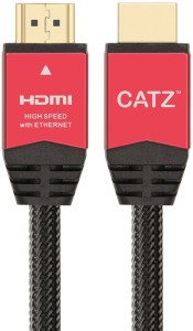 Catz Rugged 2M 2 m HDMI Cable(Compatible with Computer, Black)