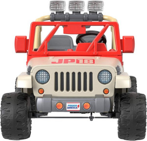 Montable eléctrico power wheels jurassic world jeep wrangler 12 volts new arrivals