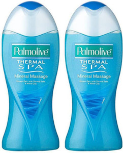 Palmolive mineral clearance massage shower gel