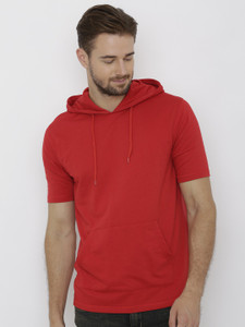 Deezeno Half Sleeve Solid Men's Sweatshirt