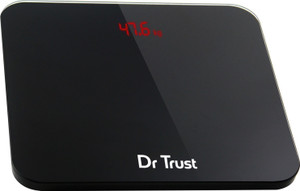 Dr. Trust (USA) Eco Zeus Rechargeable Digital Personal Weighing Scale Electronic Weight Machine For Human Body Weighing Scale