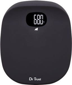 Dr. Trust (USA) ABS Absolute Digital Personal Weighing Scale Electronic Weight Machine For Human Body (Thermometer & Measuring Tape Included) Weighing Scale