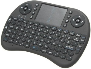 CALLIE Mini Keyboard Wireless Touchpad Keyboard With Mouse Bluetooth Multi-device Keyboard(Black)