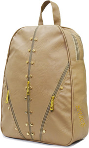 SPLICE PU Leather Backpack School Bag Student Backpack Women Travel bag 6 L Backpack