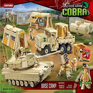 Oxford shop military lego