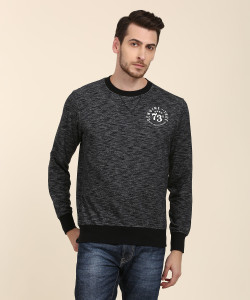 Pepe Jeans Full Sleeve Self Design Men Sweatshirt