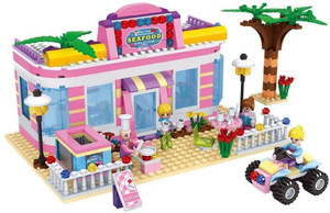 Pacific Toys Girl's Plastic Restaurant Corner Cafe Friends City Creator House Building Blocks, (Multicolour) - Set of 500
by Webby