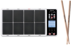 Roland SPD 30 WH Digital Percussion Pad with V Drums Sticks