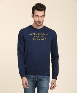 Pepe Jeans Full Sleeve Printed Men Sweatshirt