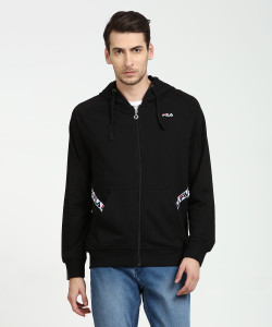 Fila Full Sleeve Solid Men Sweatshirt