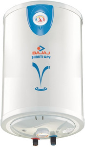BAJAJ 10 L Storage Water Geyser (Shakti GPV 10-Litre Storage Water Heater,  White) Price in India - Buy BAJAJ 10 L Storage Water Geyser (Shakti GPV  10-Litre Storage Water Heater, White) online