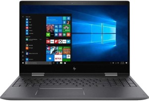 HP ENVY x360 APU Quad Core FX - (8 GB/1 TB HDD/Windows 10 Home) 1KS87UA 2 in 1 Laptop(15.6 inch, Grey, 2.15 kg)