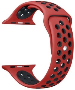 Red and black hot sale nike apple watch band