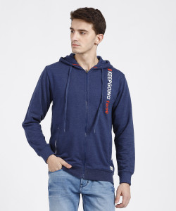 Duke Full Sleeve Solid Men Sweatshirt