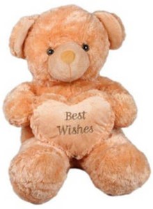 Aparnas 1.5 feet Stuffed teddy bear Spongy Hugable Cute Sitting Teddy Bear for birthday gift love girl  - 45 cm