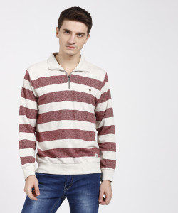 Duke Full Sleeve Colorblock Men Sweatshirt