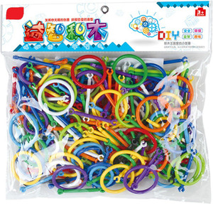 Sanyal Mini Bricks Blocks Toys for Kids Children Colorful Plastic Educational Smart Stick Building Block Models - ( Multi-color )