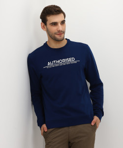 Flying Machine Full Sleeve Printed Men Sweatshirt