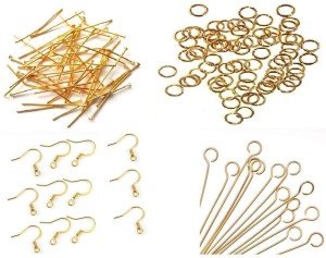 Buy 26mm Eye Pins In Golden For Jewellery Making Online In India. Low  Prices Fast Delivery