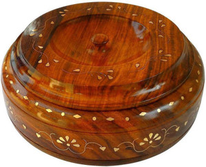 MartCrown Wooden chapati box casserole Serve Casserole