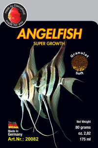 Discusfood ANGELFISH SUPER GROWTH 80GM Sea Food 0.075 kg Dry New