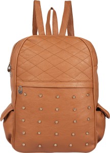 Rajni Fashion PU Leather Backpack School Bag Student Backpack Women Travel bag Tuition Bag 8 L Backpack