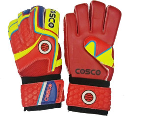 Cosco 'Protector' (Size-Large) Goalkeeping Gloves (L, Multicolor)